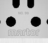 99.70 Spare Blades TRAPEZOID BLADE 99 deep-edged