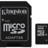 karta pamięci Kingston microSDHC 16GB class 10 + adapter SD