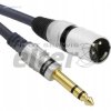 Kabel Jack 6,3mm stereo - XLR mÄ™ski 1,5m Vitalco