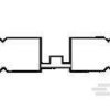 TE Connectivity 1-322325-1 TE AMP Miscellaneous LP & Tape Mounted Terminals, 1 szt.