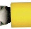 Wtyk płaski 3912, częściowa izolacja PCW, 6.3x0.8 mm, 4-6 mm2, żółty
