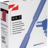 HellermannTyton 308-32402 Rurka termokurczliwa bez kleju HIS-3-24/8-PO-X-RD, 3:1, od 24 mm do 8 mm, 4 m