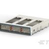 TE Connectivity Wtykowe złącze we/wyseria: zQSFP+/QSFP28 QSFPtyp: Klatkatyp: Lutowiel. portów: 3 2173238-1