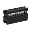 Gniazdo; IDC; FC16/IDC16; 16 torów; 2x8; proste; 2,54mm; selektywnie złocone; na taśmę; zaciskany; Oupin; RoHS
