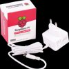 KSA-15E-051300-HE/EU/WT Raspberry Pi - Power supply, 5.1 V, 3.0 A, USB Type-C, EU plug,