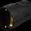 912.170 Coupling, type F – CEE 7/3, 16 A, black