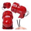 Syrena Alarmowa Silnikowa 110dB 220V MS-190 - Metalowa Czerwona