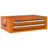 Sealey AP26029TO Add-On Chest 2 Drawer with Ball Bearing Runners - Orange