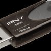 P-FD64GATT4-EF USB stick, USB 2.0, Attaché 4, 64 GB