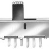 Przełącznik suwakowy, DPST, Montaż panelowy, 30V dc, 350 mA przy 30 V DC, -20 → +85°C, KNITTER-SWITCH
