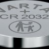 6032101401 Varta button cell battery, 3 V, 230 mAh, 20x3.2 mm