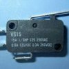 VS-15N02-1C 6,3mm MIKROPRZEŁ.15A/250VAC