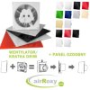 Wentylator ścienno-sufitowy dRim /łożysko kulkowe/ 100 MS z czujnikiem ruchu panele zamawiane osobno 01-065