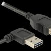 83553 EASY-USB A-male l/r angled>A-female ext. 3 m