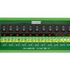 DIN Rail Mount 12 Channel Rocker Switch AC 115V 230V Power Distribution Strip Module