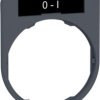 Label holder, printed with “O-I”, for Harmony XB4F/XB5F, ZBYF2178C0