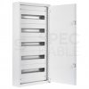 Rozdzielnica natynkowa metalowa 5x18 modułów IP30 (400V AC) 905x435x130mm drzwi pełne NEKU