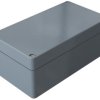 Polyester enclosure, (L x W x H) 220 x 120 x 91 mm, gray (RAL 7000), IP66, 021222090