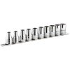 Facom S.40E 9 Piece Ratchet Socket Set 1/2 in Square Drive