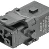 Złącze męskie Han 1A-2+PE-S-f latch 09100022701 Harting 1 szt.