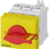 Przełącznik izolatora 3-biegunowy Siemens Szyna DIN 32 A 11.5 kW IP40