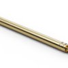 Standard test pin with probe, flexible needle, Ø 1.02 mm, travel  6.4 mm, pitch 1.9 mm, L 33 mm, F07510S064L150