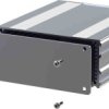 Obudowa urządzeń elektronicznych, aluminiowa wysokość zew: 45 mm szerokość zew: 108,5 mm długość zew: 80 mm 80 x 108.5