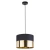 Lampa wisząca LONDYN 1 - punktowa Czarno złoty 3474 TK Lighting