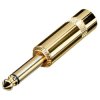 Rean NYS224AG 6.35mm Audio Jack Plug 2 Pins 1pc