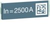 ACB HW+ Wtyczka znamionowa wyłącznika 2500A HWW471H