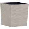 Siena Garden NIZZA GROOVE LA837-05 Planter polipropylen kremowy