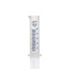 Cylinder miarowy 100ml PP średnica 40mm podziałki Tak 163 x 40mm RS PRO