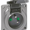 Złącze przemysłowe - zasilające 16A Gniazdo 230 V 2P + E Żeński Legrand Montaż na panelu IP44