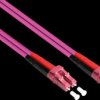 LW-830LC4 Duplex Jumper OM4 50/125µ LC/LC, 30m, violet