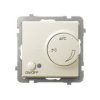 SONATA Regulator temperatury z czujnikiem podpodłogowym ecru RTP-1R/m/27 OSPEL
