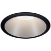 Paulmann 93397 Recessed Light GU10 Black/Silver Matt Glare-Free Lighting