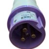 Wtyczka przenośna 32A 3P 24V AC fioletowa IP44 TWIST 073V