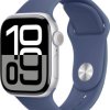 Apple Watch Series 10 GPS 42 mm Obudowa aluminiowa Opaska sportowa denim M/L