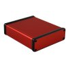 Hammond 1455L1201RD Extruded Aluminium Enclosure 120 x 103 x 30.5mm Red