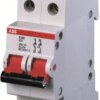 Przełącznik rozłączający ABB E202/40R 2CDE282001R0040, 2 styki
