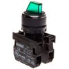 Przycisk pokrętny podświetlany, 1NO+1NC, niestabilny, II-0-I T0-B102SL32Y