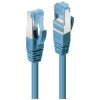 LINDY 47145 Network cable patch cable CAT 6A S/FTP 0.30 m Blue