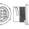 TE Connectivity 1445816-1 TE AMP Circular Plastic Connectors, 1 szt.