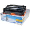 G&G 14993 Toner Set for HP 125A 128A Cyan Magenta Yellow 1400 Pages