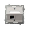 SONATA Obudowa gniazda pojedynczego typu keystone skośna GPK-1RS/p/82 OSPEL