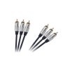 KABEL ZESTAW KABLI 3RCA-3RCA CHINCH TOSLINK SVHS 1,5m EURO /02-7550 bli. KRUGER&MATZ