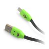 Przewód Smile microUSB B - 1m - różne kolory