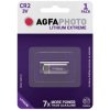 AgfaPhoto CR2 Button Cell 1pc Lithium Long-Lasting Reliable Power