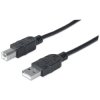 Manhattan 333382 USB-A to USB-B Cable, 3m, Male to Male, 480 Mbps (USB 2.0), Hi
