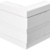 Naroże Zewnętrzne Stałe Rapid 45-2 190X190x165 Gk-As53165rw Białe 6113410